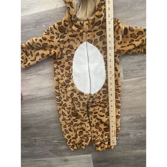 MICHLEY Unisex Baby Tiger Costume  Hooded Romper Tiger Outfit Zipper 6-12 Mo - Picture 3 of 7